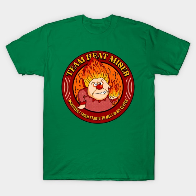 Team Heat Miser T-Shirt by OniSide